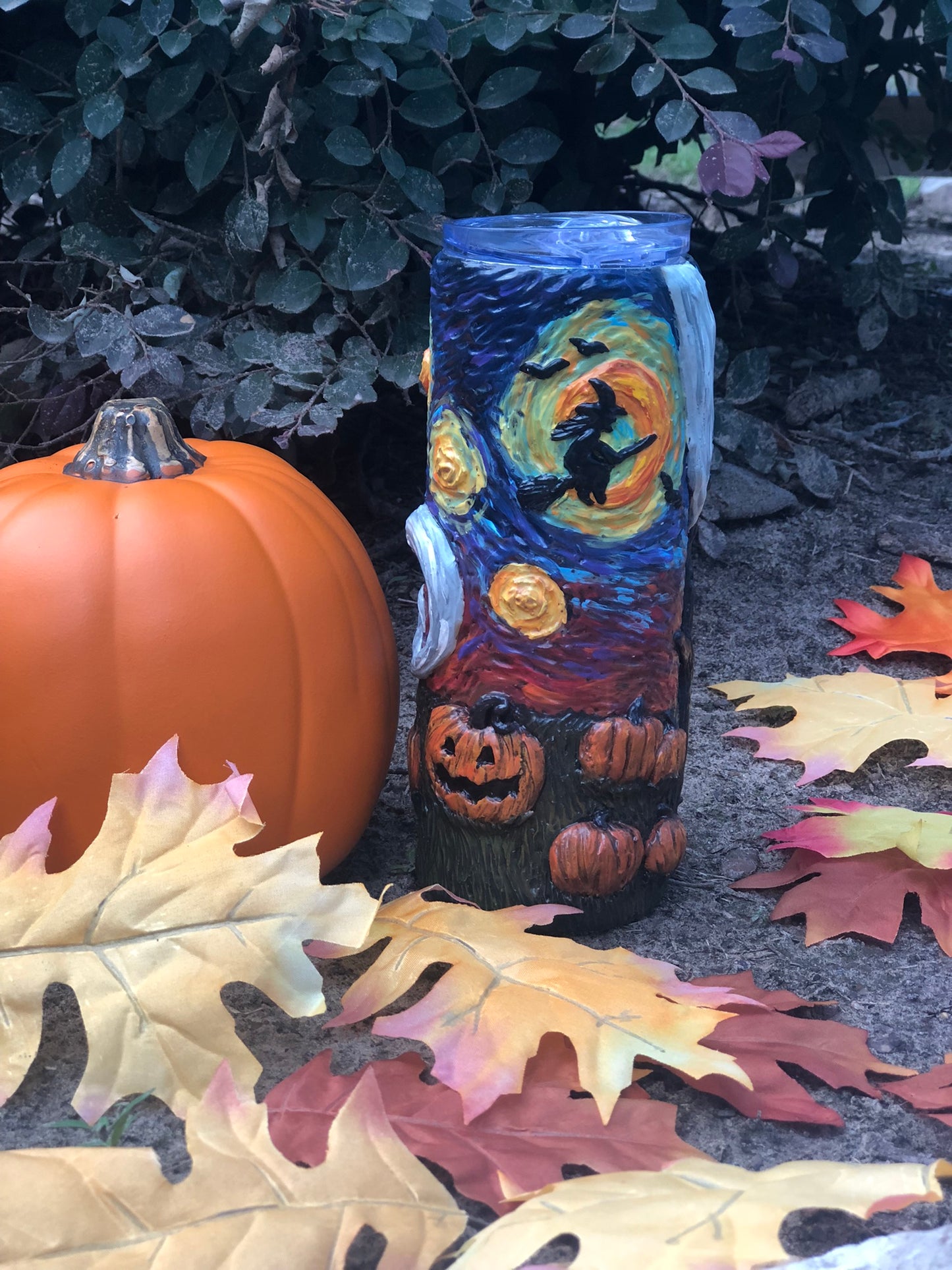 Spooky Starry Night Tumbler