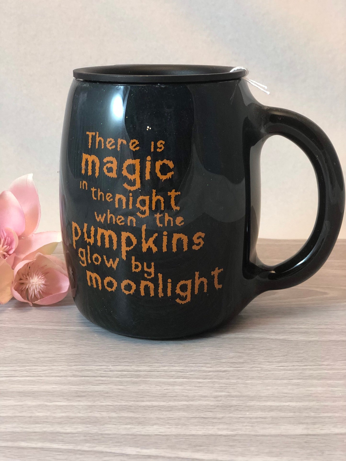 Jack o’ Lantern Mug - Handpainted 14 oz Stainless Steel Insulated Mug