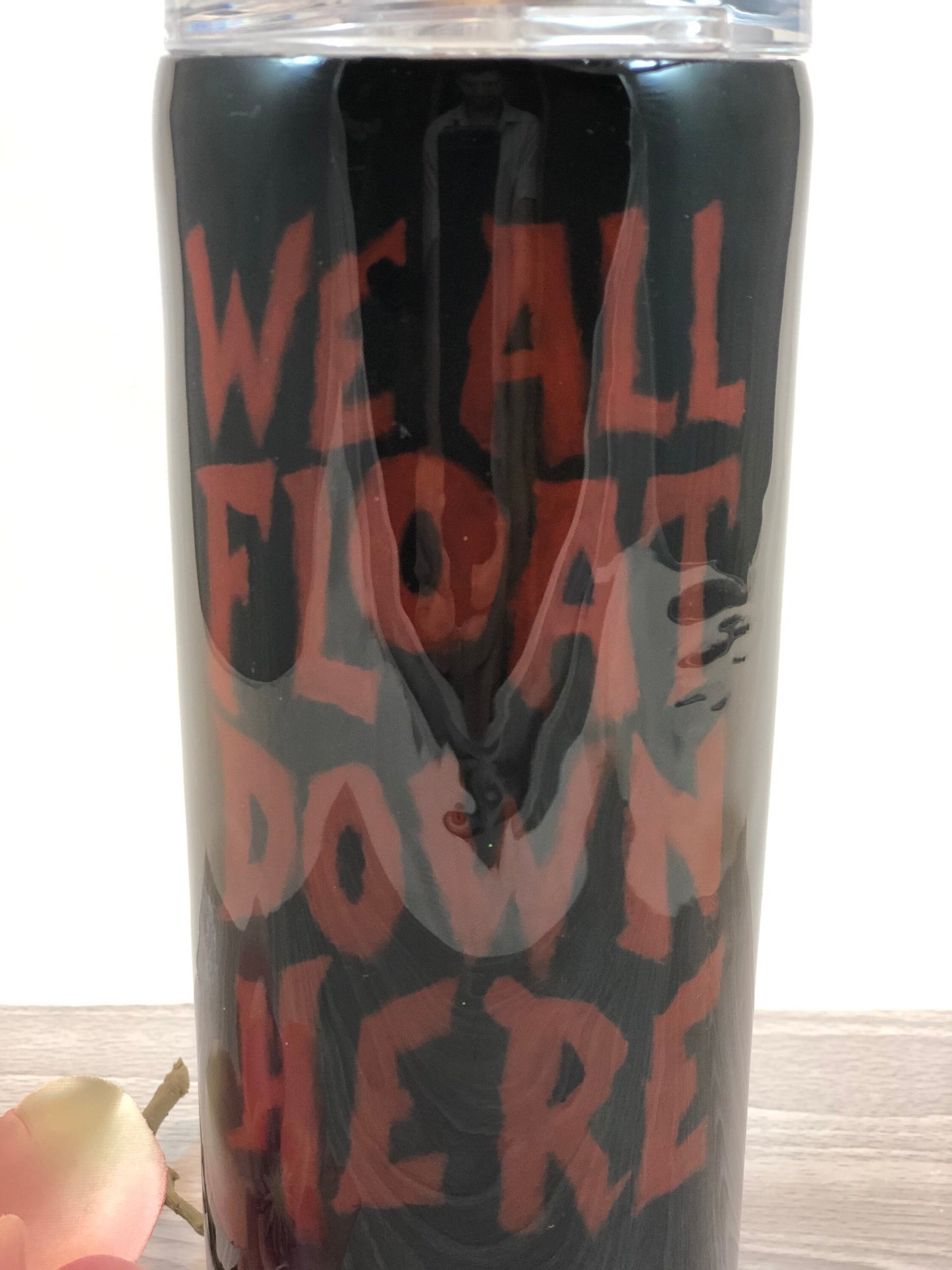 20 oz Hand Painted IT Slim Tumbler Pennywise