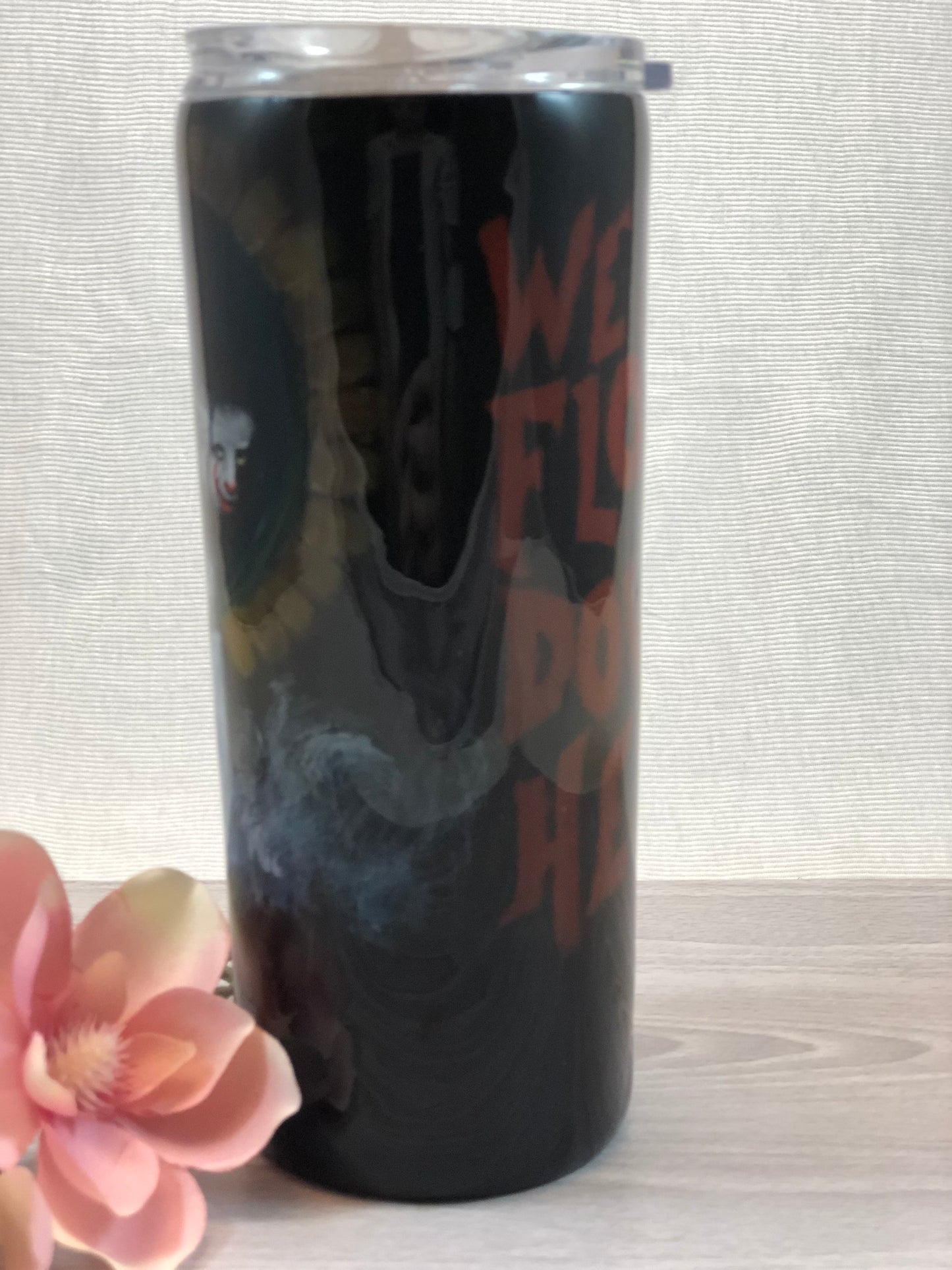20 oz Hand Painted IT Slim Tumbler Pennywise
