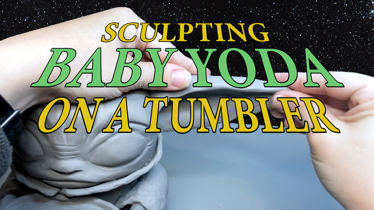 Load video: Learn how to make this sculpt on a tumbler.